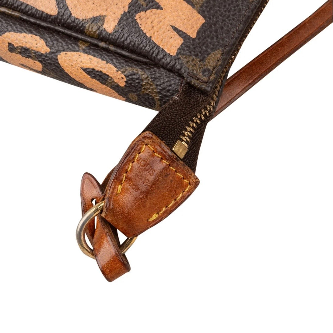 Louis Vuitton Monogram Graffiti Pochette Accessoires Handbag
