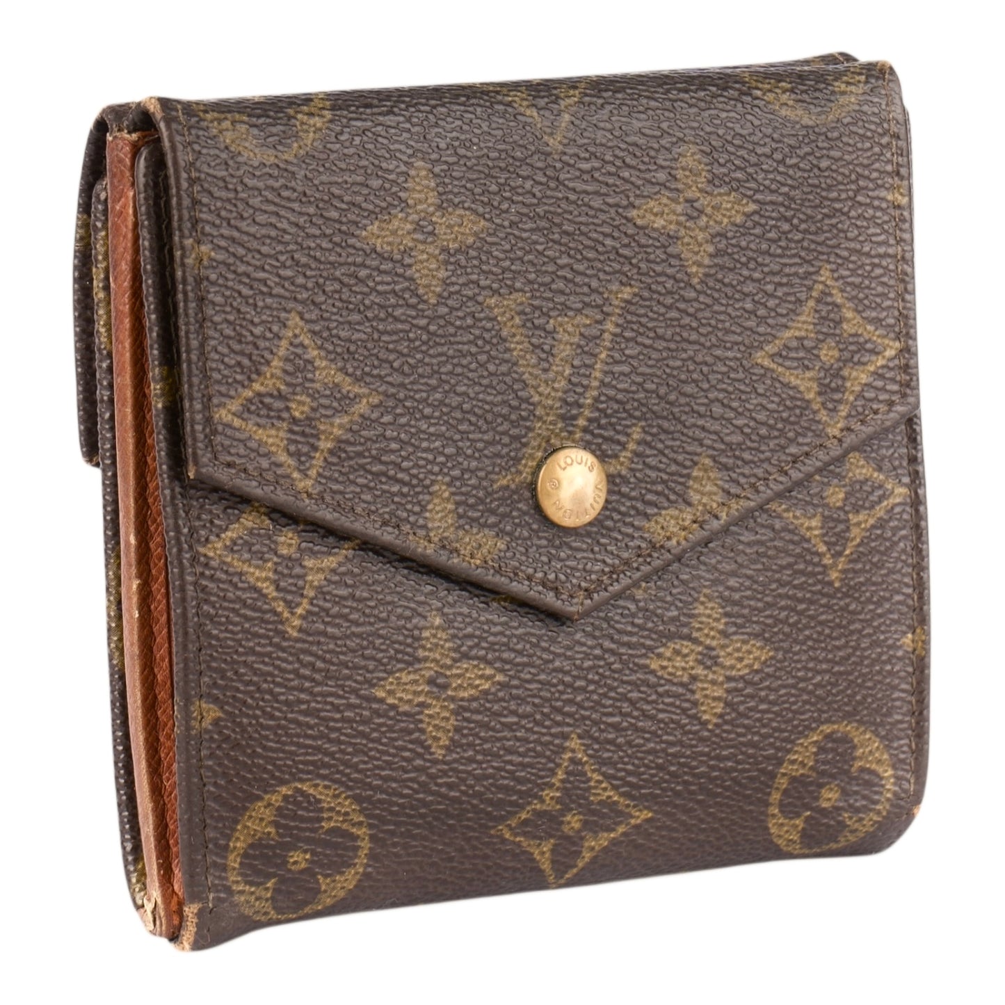 Louis Vuitton Canvas Monogram Elise Wallet
