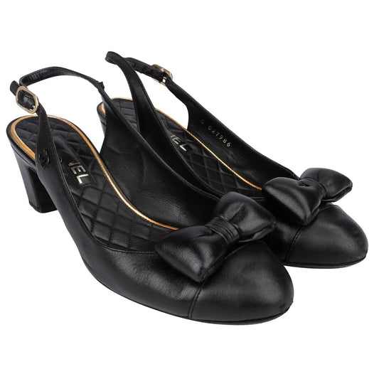 Chanel Lambskin Loop Pumps (36,5)