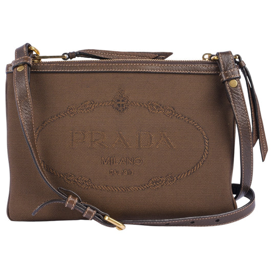 Prada Jacquard Crossbody Bag