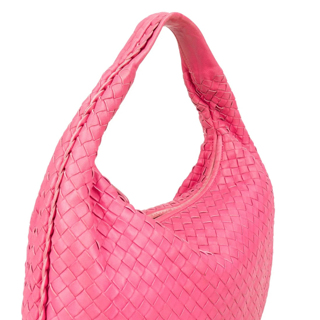 Bottega Intrecciato Leather Belly Hobo Shoulder Bag