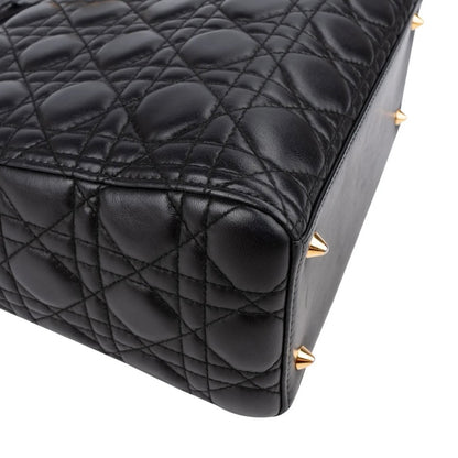 Christian Dior Quilted Lambskin Lady Dior Handbag