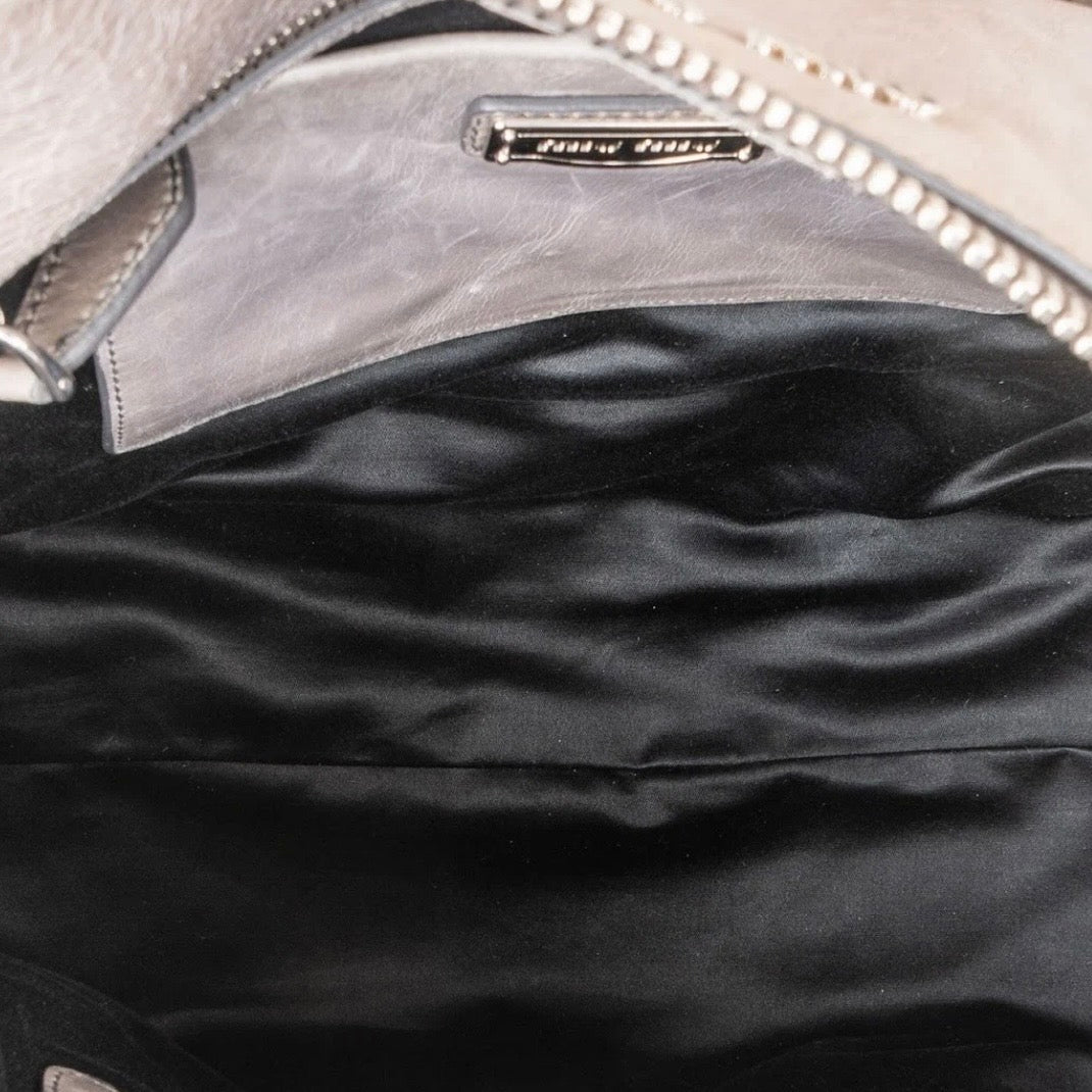 Miu Miu Vitello Lux Leather Bow Handbag