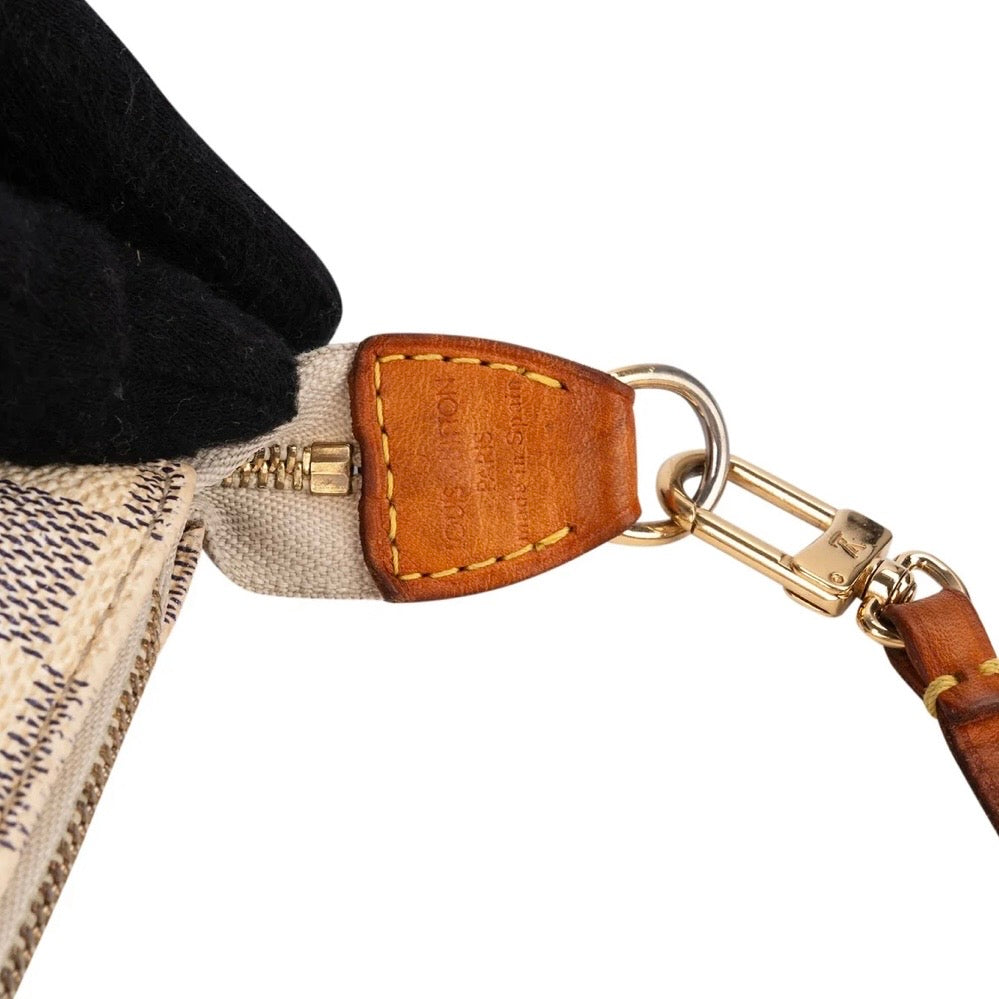 Louis Vuitton Monogram Damier Azur Pochette Accessoires Handbag