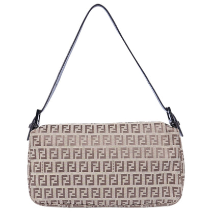 Fendi FF Monogram Baguette Shoulder Bag