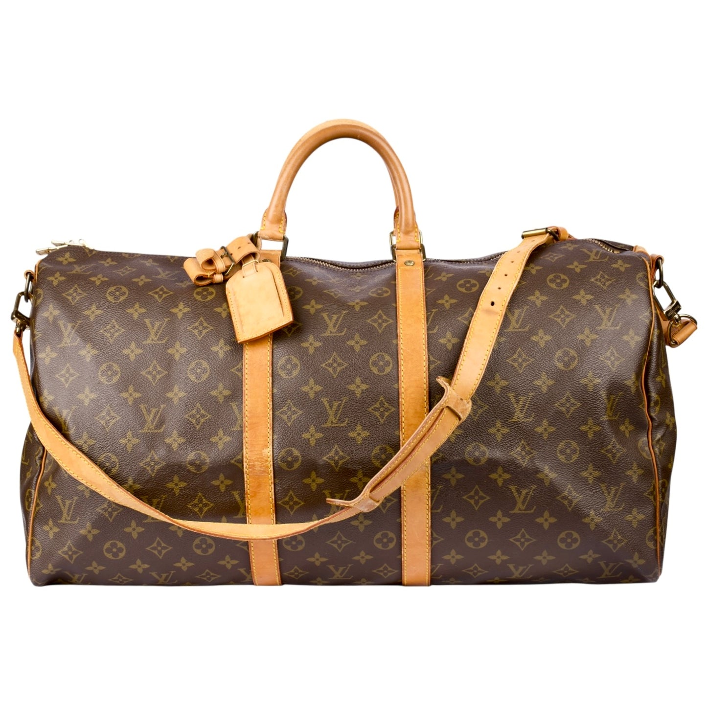 Louis Vuitton Canvas Monogram Keepall Bandouliere 55