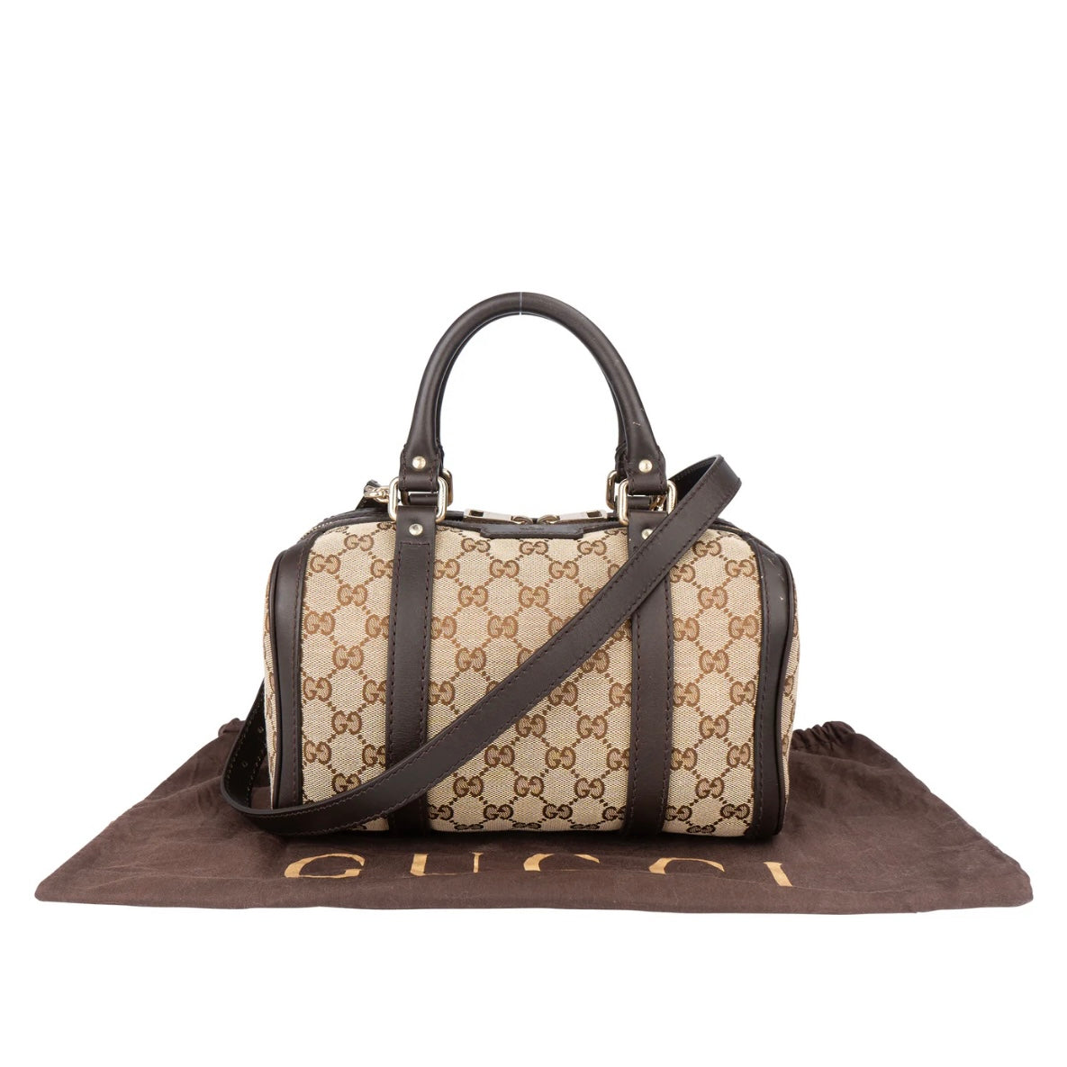 Gucci GG Monogram Boston Handbag