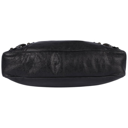 Balenciaga Black Leather City Handbag