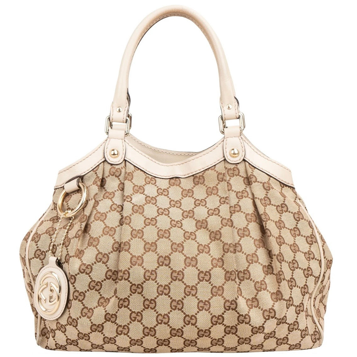 Gucci Monogram GG Canvas Sukey Handbag
