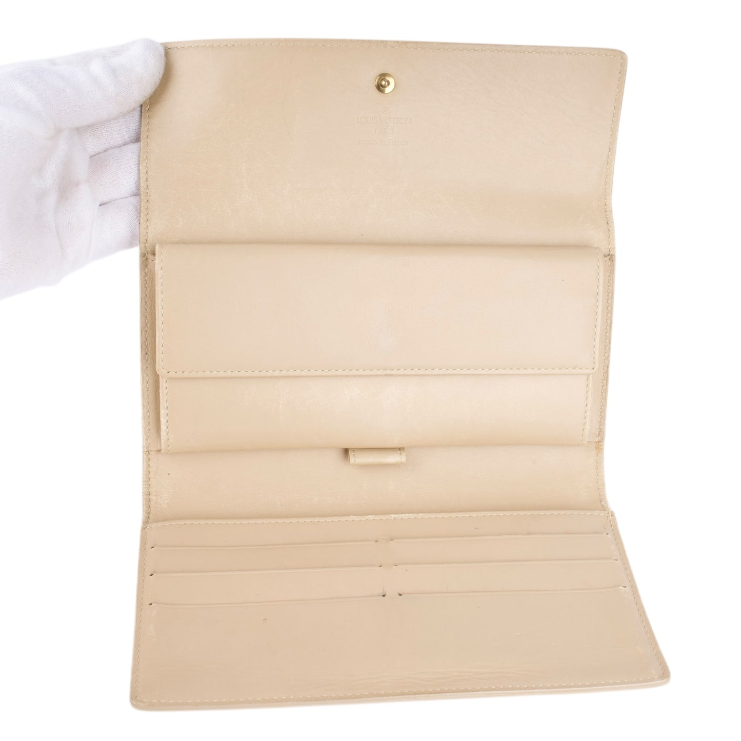 Louis Vuitton Vernis Monogram Sarah Wallet