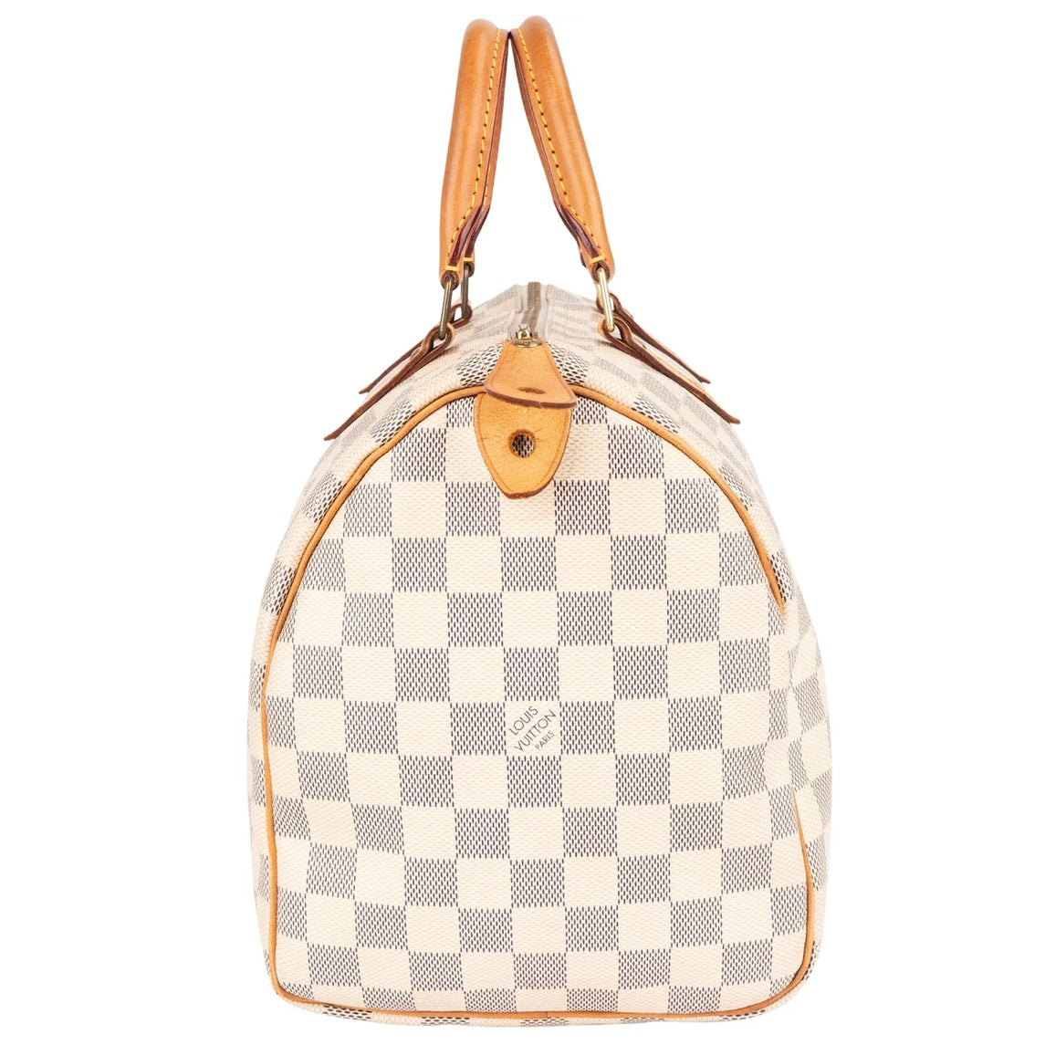 Louis Vuitton Monogram Damier Azur Speedy 30 Handbag