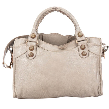Balenciaga Leather The City Handbag