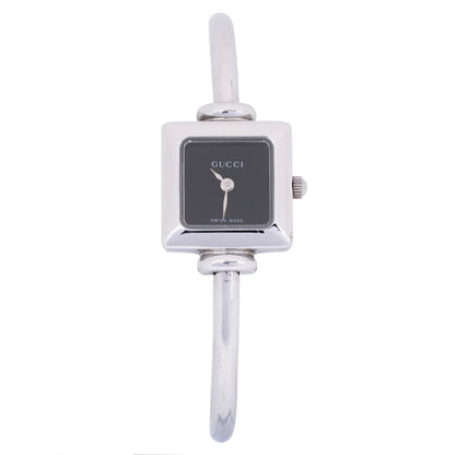 Gucci Silver Tone 1900 L Bangle Women Watch