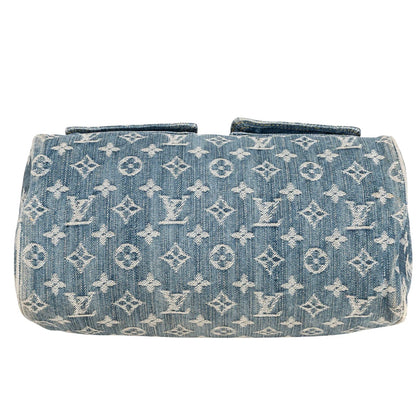 Louis Vuitton Denim Monogram Neo Speedy 30 Handbag