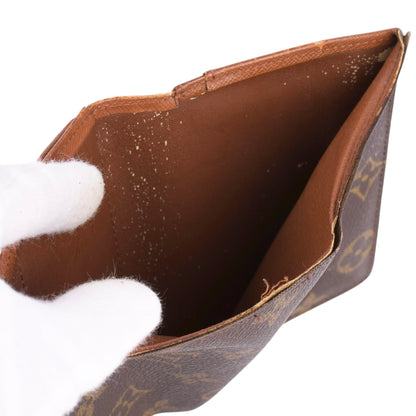 Louis Vuitton Canvas Monogram Clip Wallet