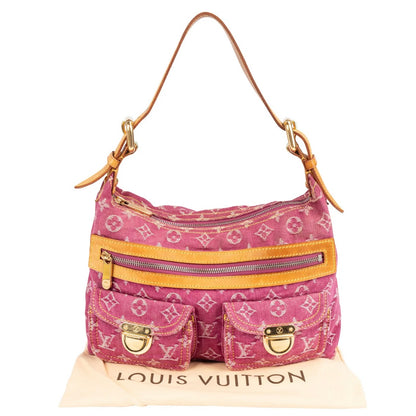 Louis Vuitton Monogram Denim Baggy PM Shoulder Bag