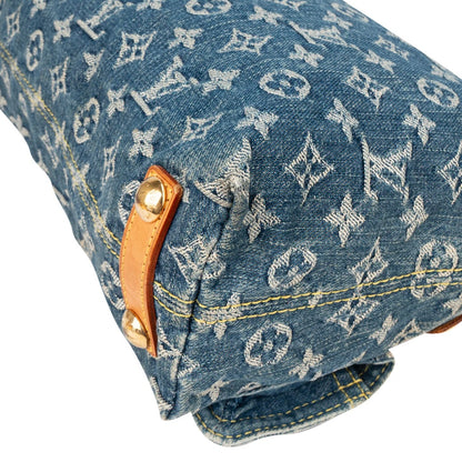 Louis Vuitton Denim Monogram Baggy PM Shoulder Bag