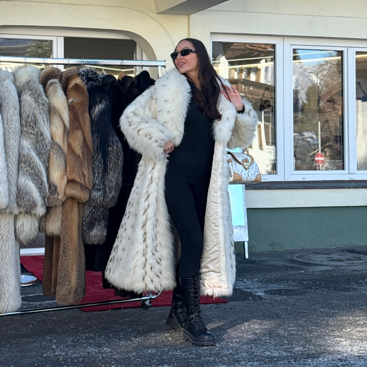 Fox Fur Coat Vintage