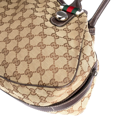 Gucci GG Monogram Sherry Line Tote Bag