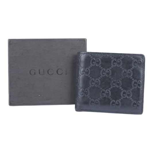 Gucci Engraved GG Monogram Wallet