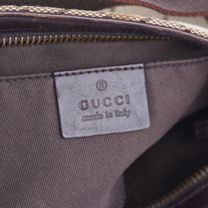 Gucci GG Canvas Baguette Bag