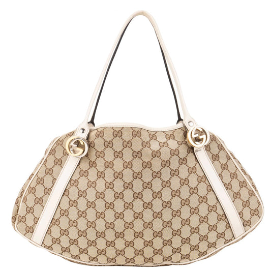 Gucci GG Monogram Twin Heart Handbag