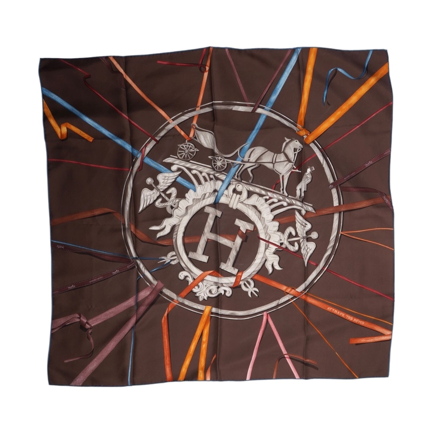 Hermes „Attrape tes Rêves“ Silk 90 Scarf