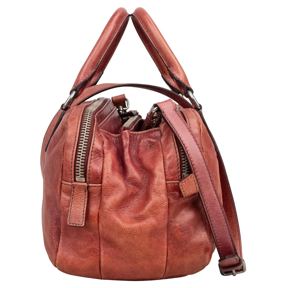 Miu Miu Vitello Lux Bauletto Handbag