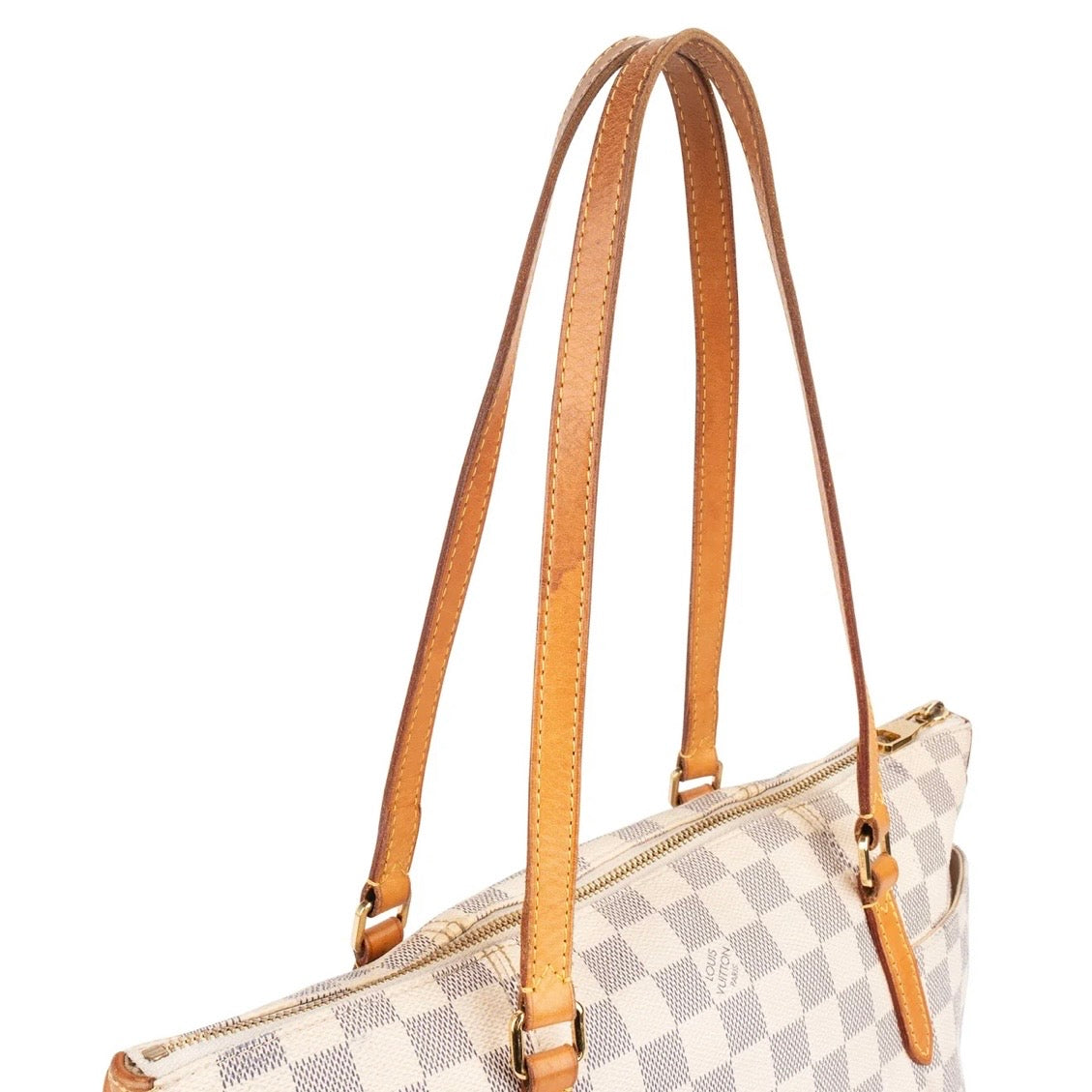 Louis Vuitton Monogram Damier Azur Totally PM Shoulder Bag