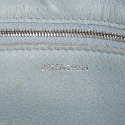 Balenciaga Blue Leather City Handbag