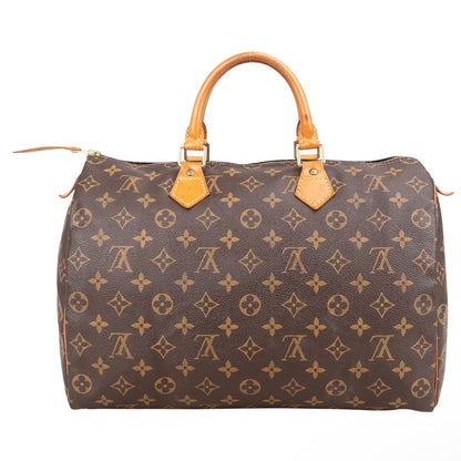 Louis Vuitton Canvas Monogram Speedy 35 Handbag