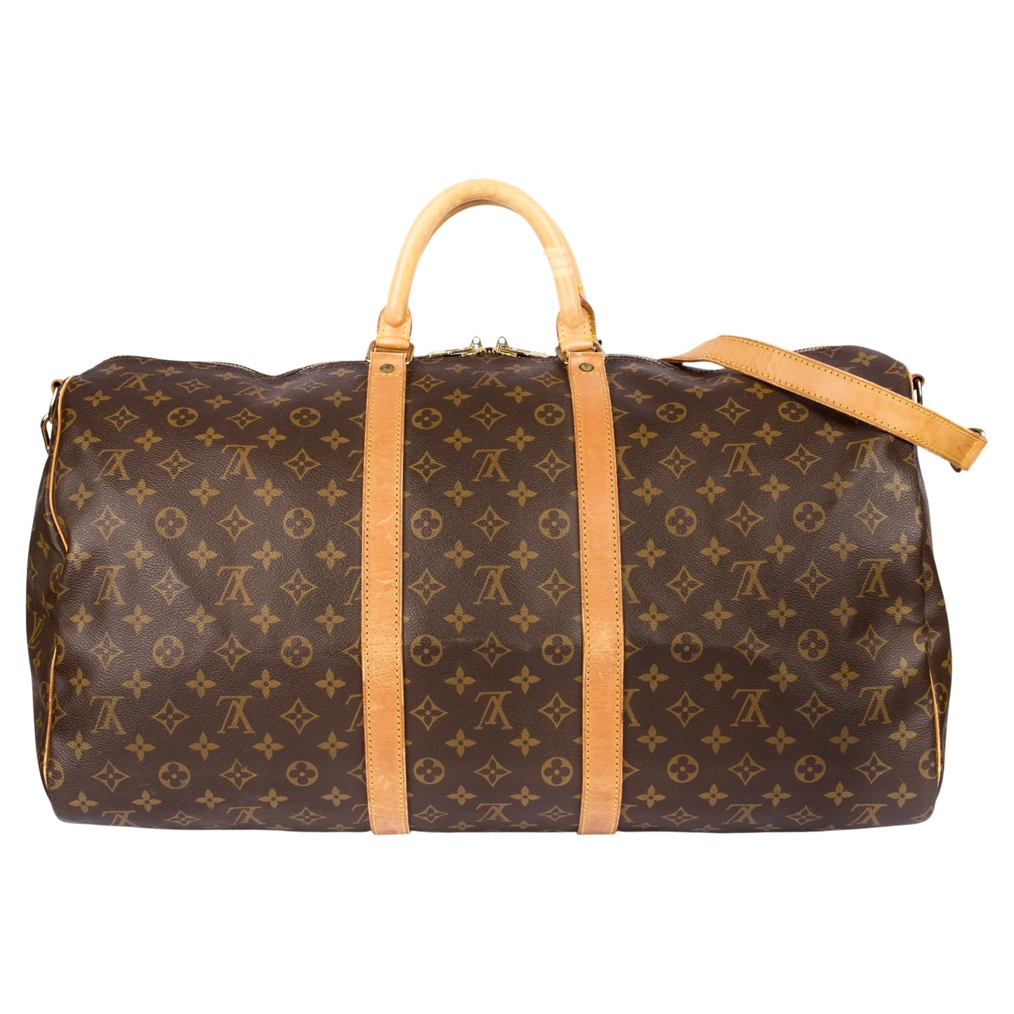 Louis Vuitton Canvas Monogram Keepall Bandouliere 55