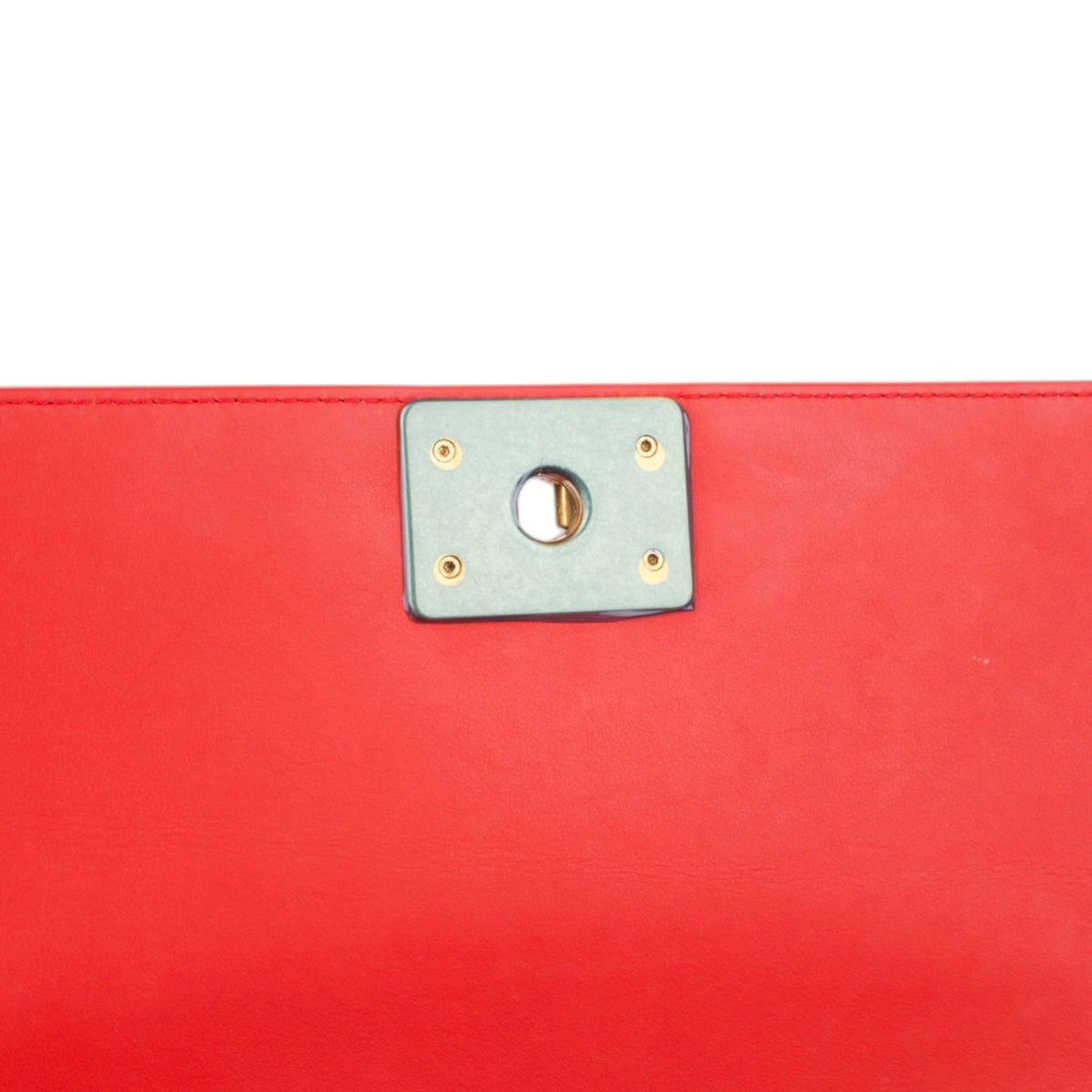 Chanel Boy Red Phyton Leather Limited Edition Bag