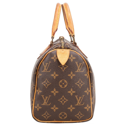 Louis Vuitton Monogram Canvas Speedy 25 Handbag