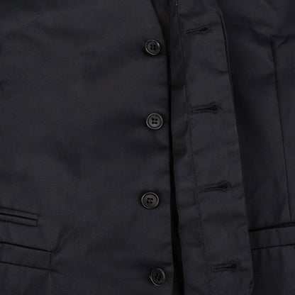 Prada Triangle Emblem Black Vest (IT48 / S)