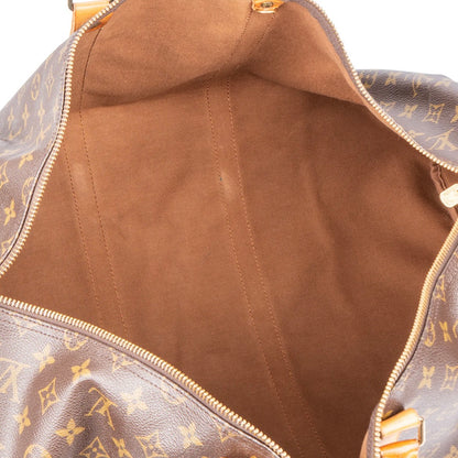 Louis Vuitton Canvas Monogram Keepall Bandouliere 55