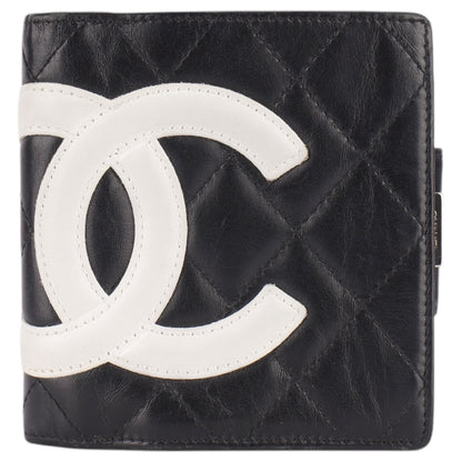 Chanel Quilted Ligne Cambon Bifold Wallet