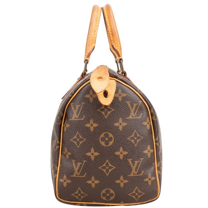 Louis Vuitton Monogram Canvas Speedy 25 Handbag