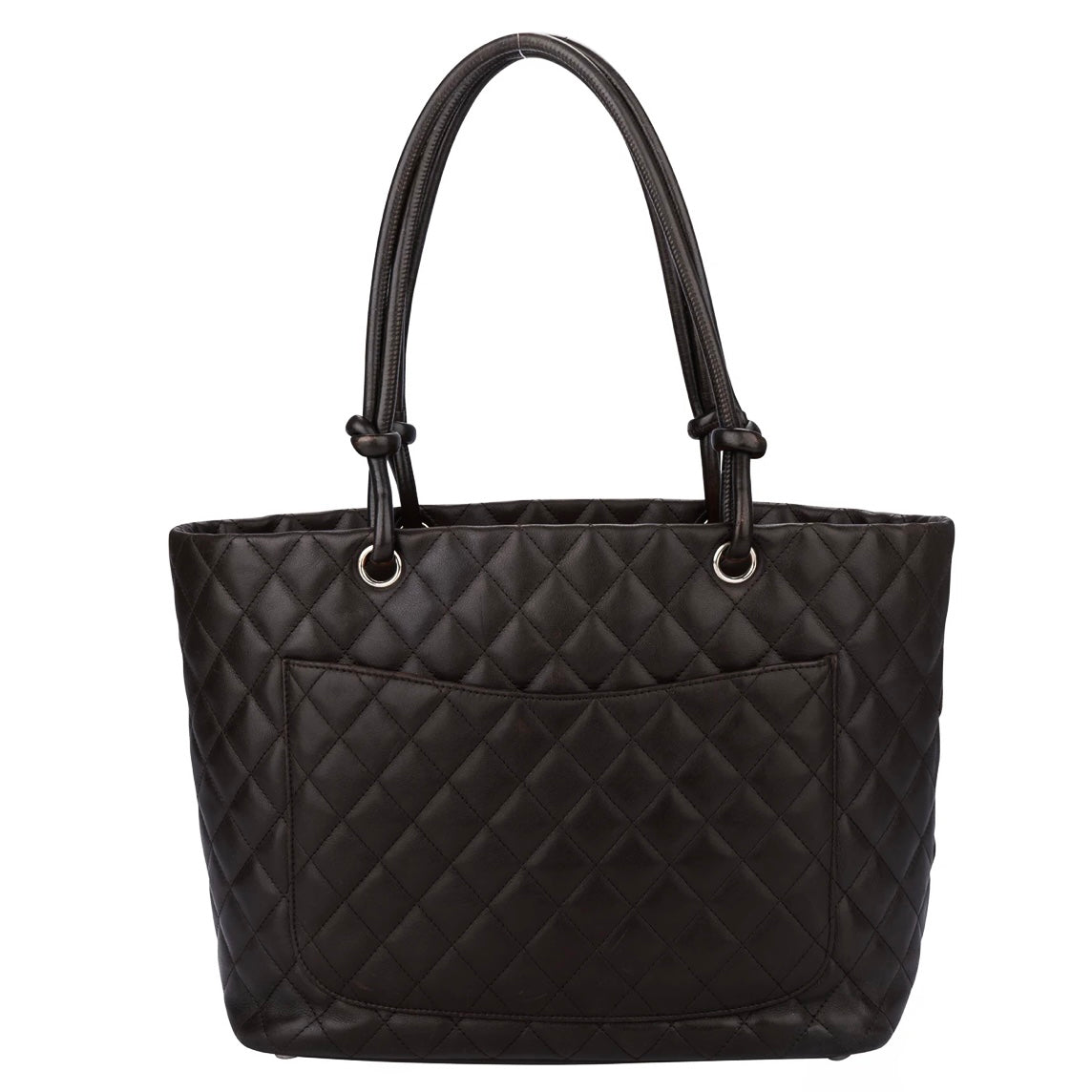 Chanel Quilted Lambskin Chambon Handbag