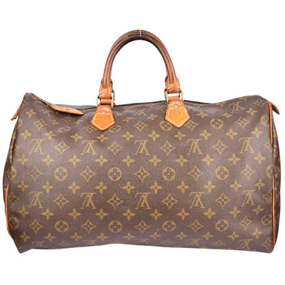 Louis Vuitton Canvas Monogram Speedy 40