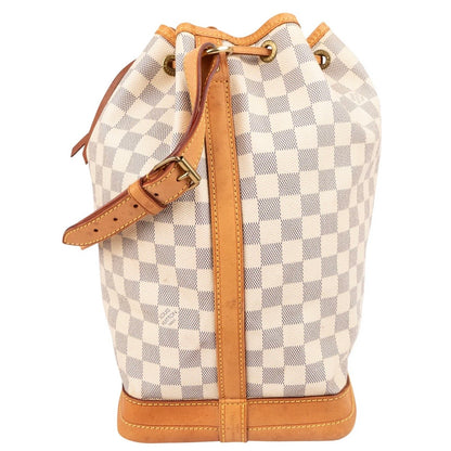 Louis Vuitton Monogram Damier Azur Canvas Sac Noé Grande Shoulder Bag