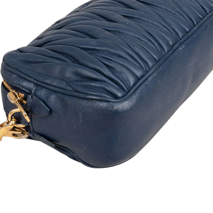 Miu Miu Matelassé Leather Camera Crossbody Bag