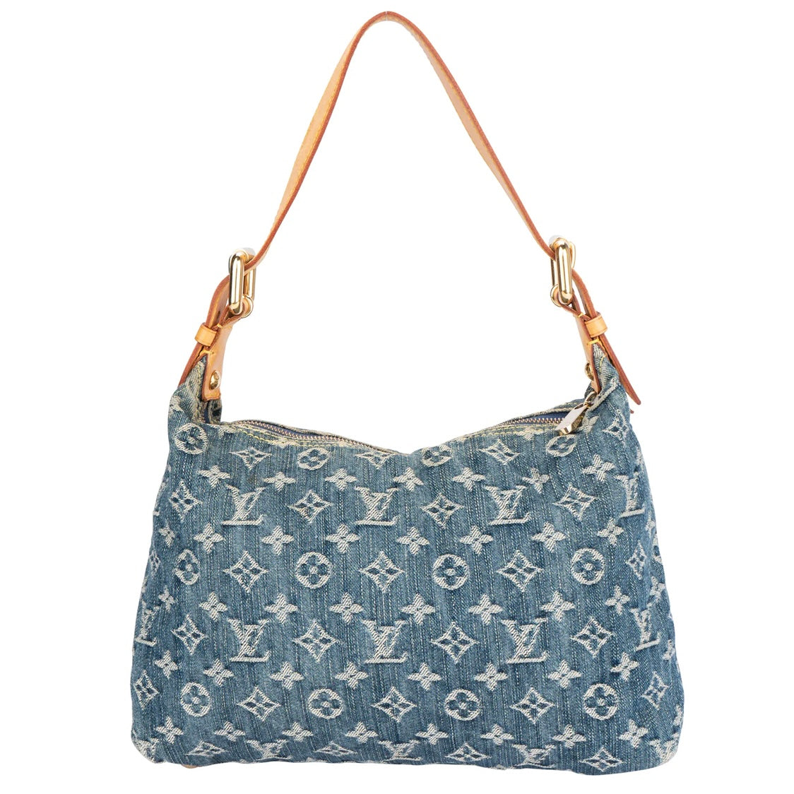 Louis Vuitton Denim Monogram Baggy PM Shoulder Bag