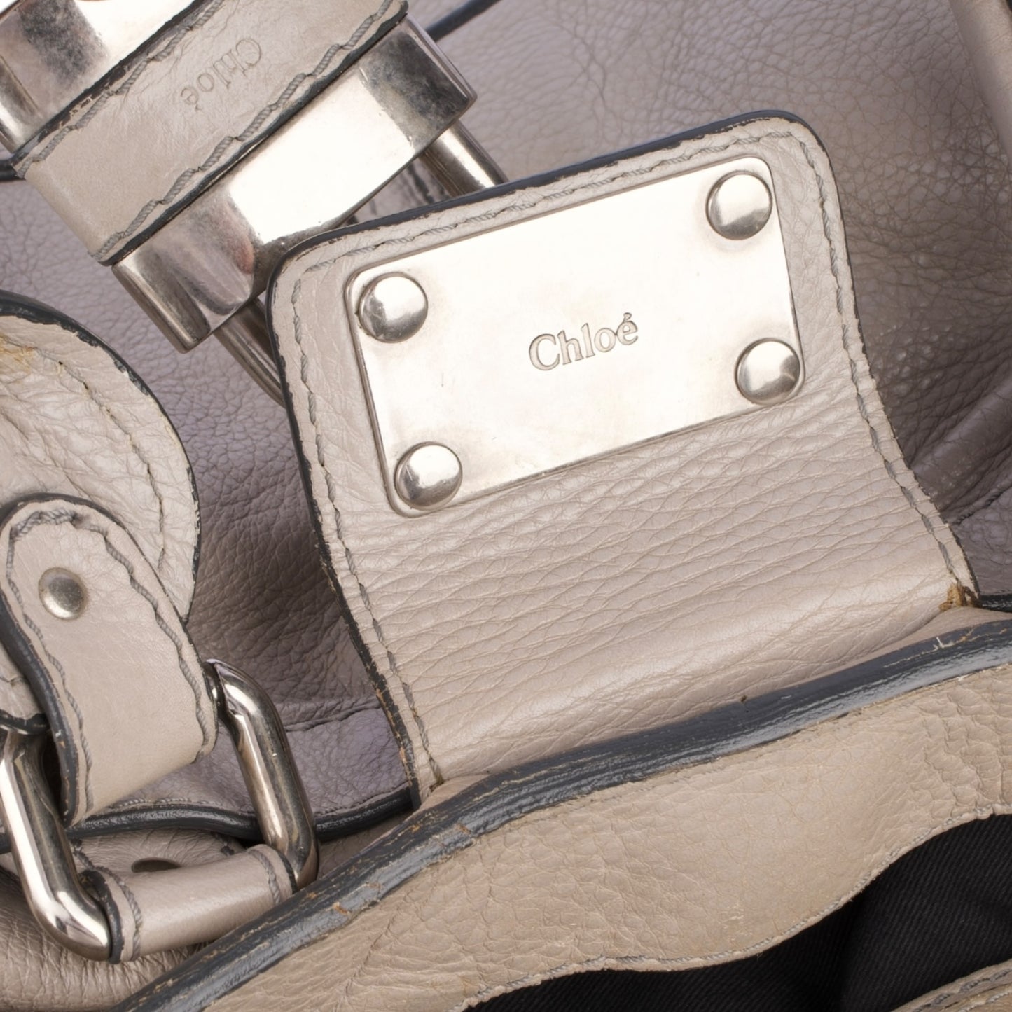 Chloé Leather Paddington Satchel Handbag