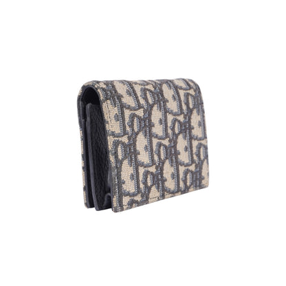 Dior Card Case Oblique Wallet