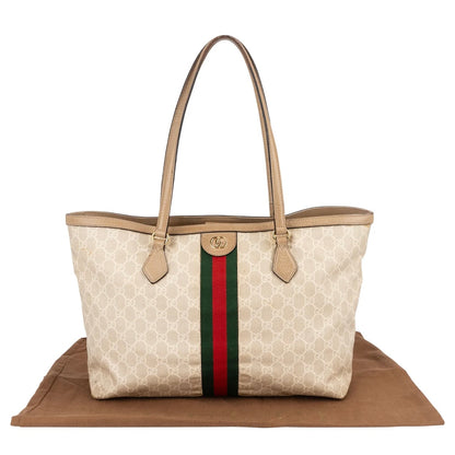 Gucci Monogram GG Supreme Ophidia Shoulder Bag