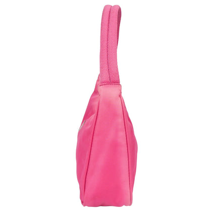 Prada Pink Nylon Triangle Vintage Re-Editon Handbag