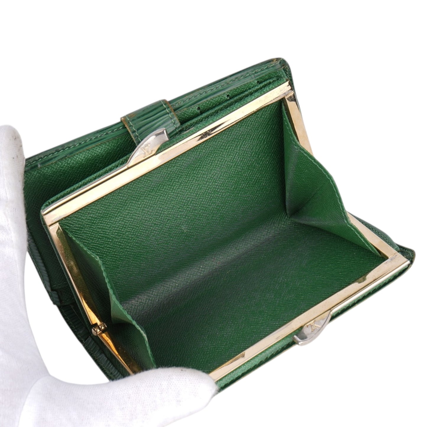 Louis Vuitton Epi Leather Clip Wallet