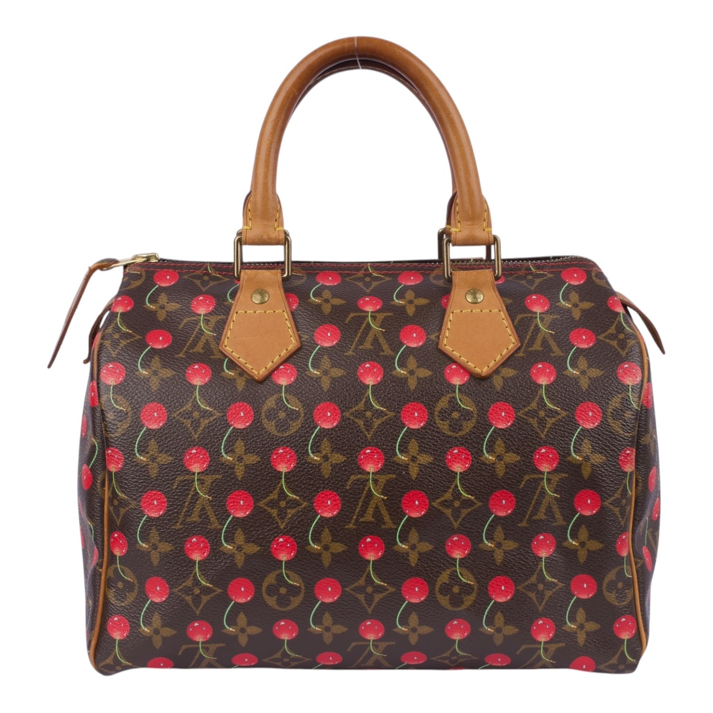Louis Vuitton Canvas Monogram Limited Cherry Speedy 25