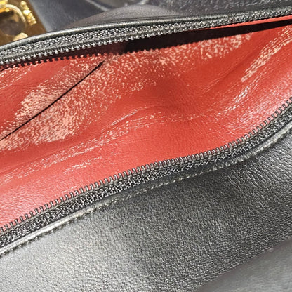 Chanel Quilted Lambskin 24K Gold Double Flap Crossbody Bag